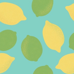 lemon, lime, citrus, summer, fresh, kitchen (large size)