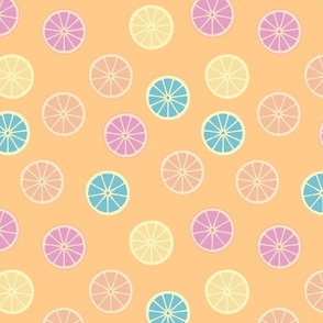 citrus, slice, lemon, lime, orange, grapefruit, summer (medium size)