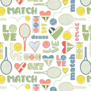 See You in Court Tennis Design © Jennifer Garrett