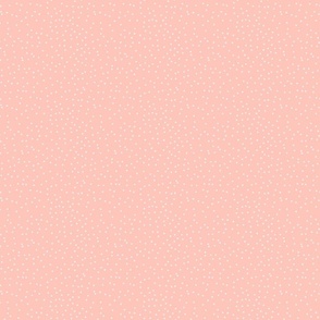 White Polka Dots Light Pink//Medium//10"x10"