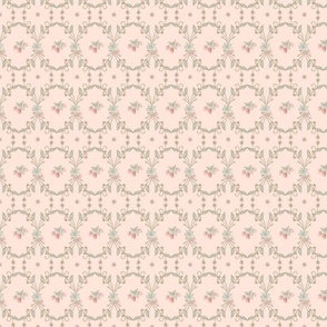 Strawberry Flock Tile//Medium//10"x15"