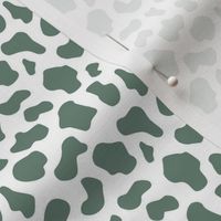 Smaller Wild Animal Print Soft Pine Green
