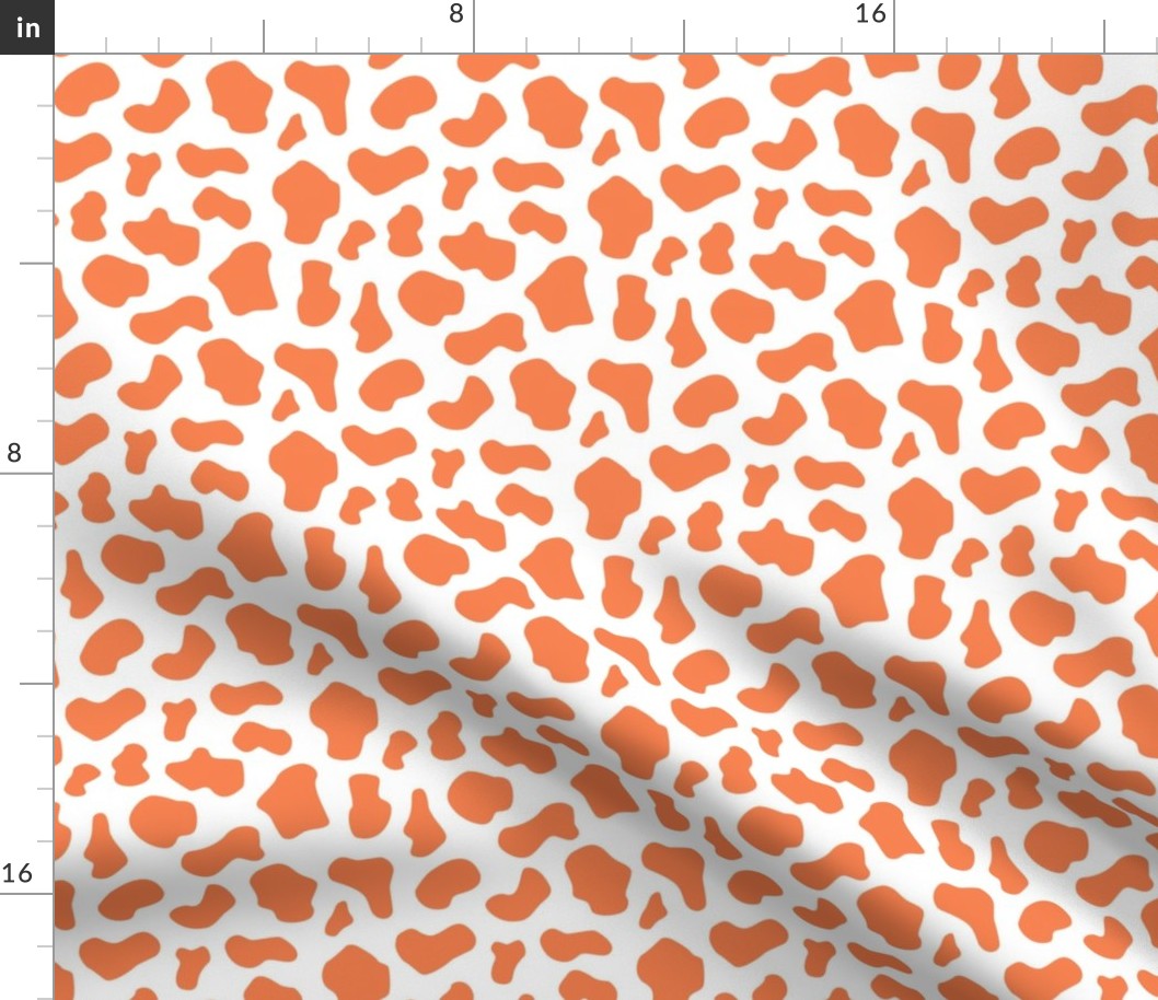 Bigger Wild Animal Print Orange Spice