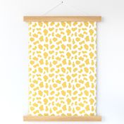 Bigger Wild Animal Print Daisy Yellow