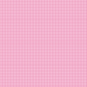 Light Pink and White Gingham//Small//4"x4"