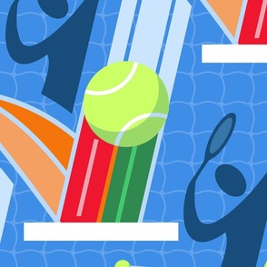 tennis game set match wallpaper scale
