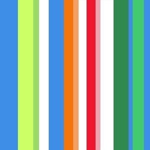 tennis stripe colorful normal scale