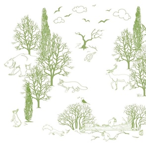 Forest of Life Toile