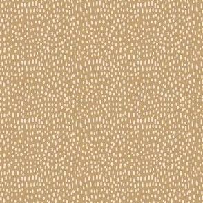 Micro - Happy Skies - Raindrops from Sky - Organic Dots and Lines - Hand drawn - Neutral Nursery - Rust - Earthy Brown 