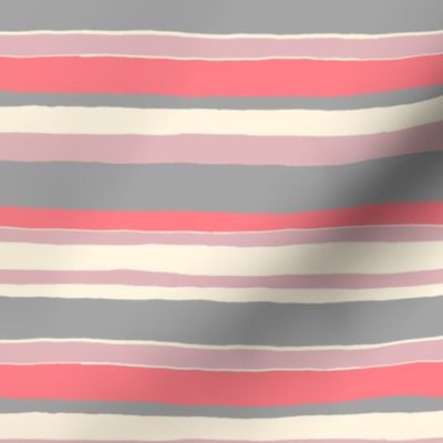 Painted Stripe (coral)