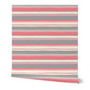 Painted Stripe (coral)