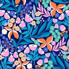 Flat Floral Pattern