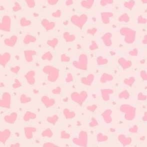 Small pink hearts 