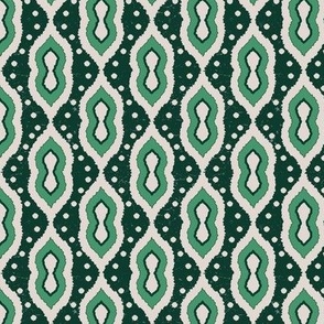  Indian Block print - Green