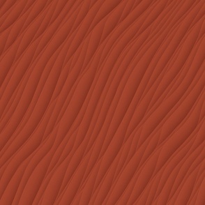 red / navajo red textured background  in gentle waves  / painted folds