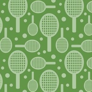 Green Racquetball Sports Pattern