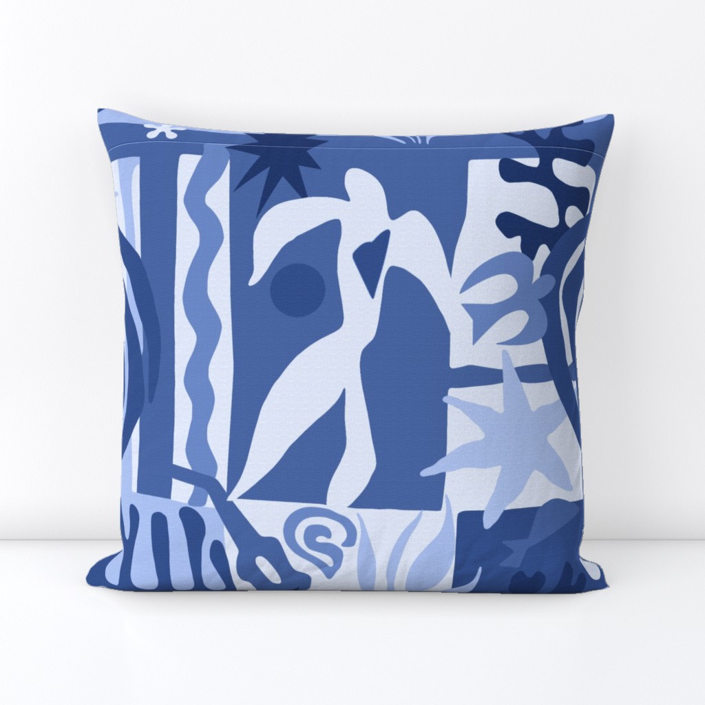 Inspired by Matisse (blue)