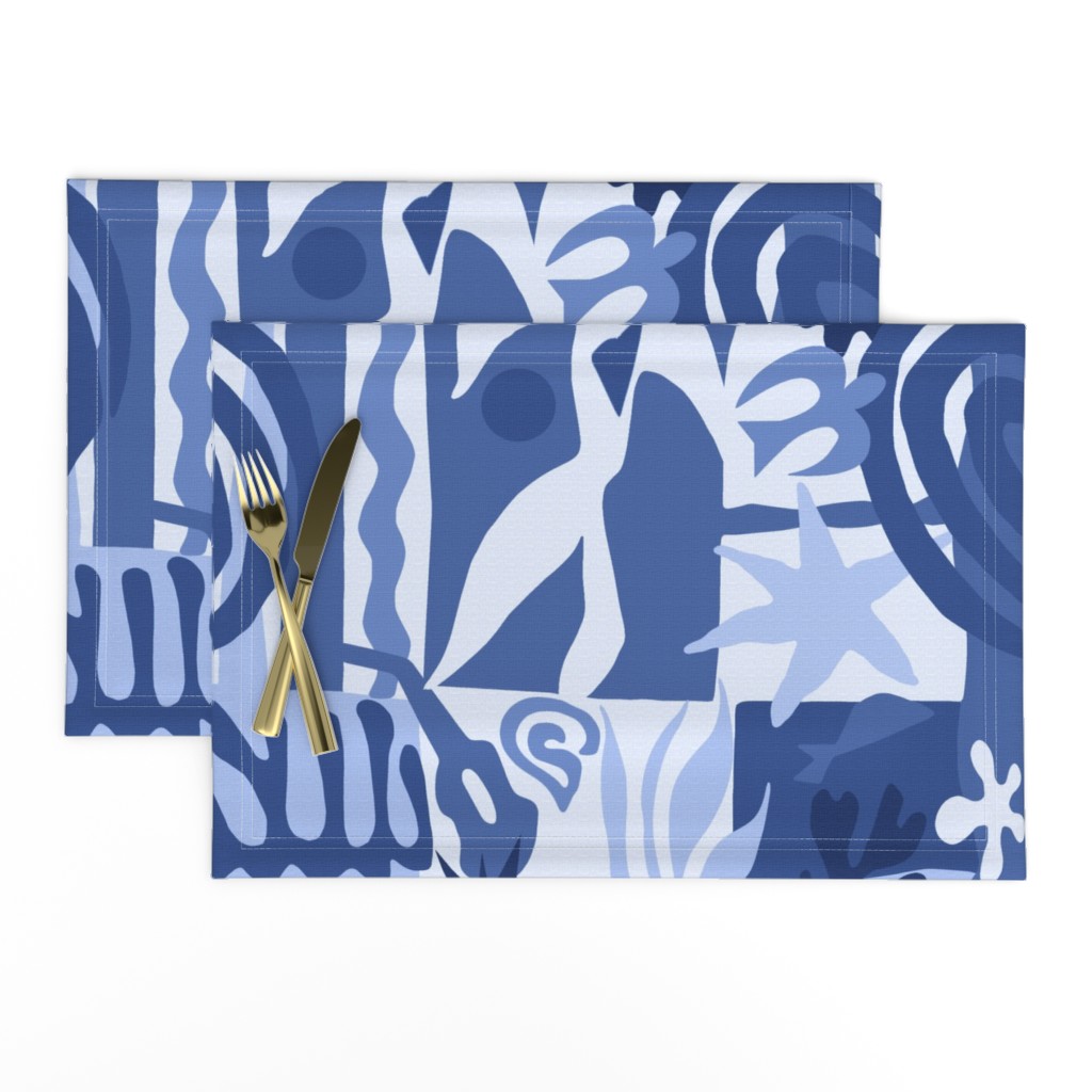 Inspired by Matisse (blue)