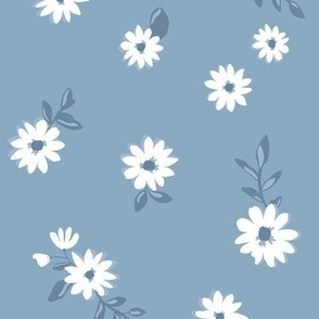 Spring Blooms - Blue
