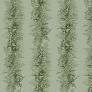 Woven Forest Ferns, light green/small