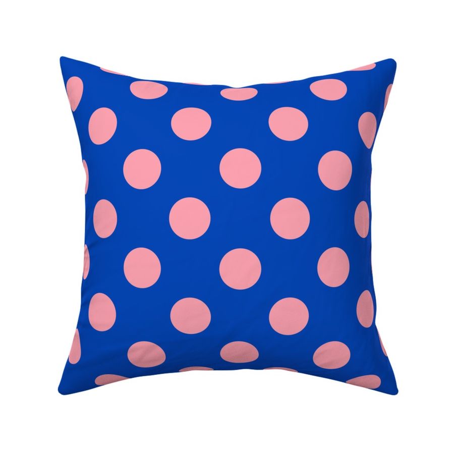 POLKA DOTS (large) - Classic Colorful Circles on Fun Coordinating Basic