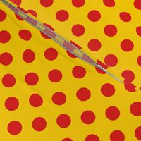 POLKA DOTS (medium) - Classic Colorful Circles on Fun Coordinating Basic