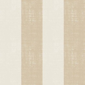 Basic Stripes (2" Stripes) - Shaker Beige and Soft Chamois  (TBS216)