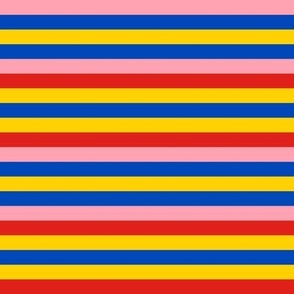 Hortizonal Stripes // small print // Multicolored