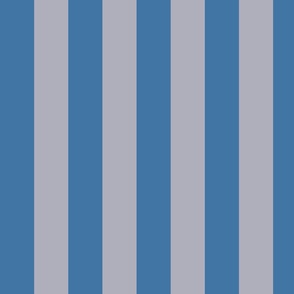 Grey blue stripe denim blue coordina