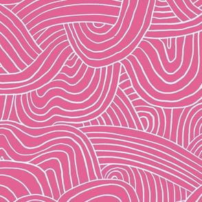 Surf Waves - Jumbo - Pink