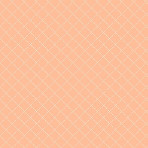 peach fuzz-dotted diamonds-coordinate