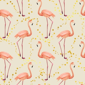 Flamingo Pattern Pearl 