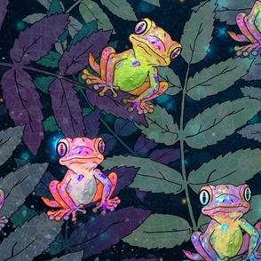 Cute frogs