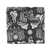 (L) Midnight Circus Tentacoli! BW ONLY 24x38 LeonardosCompass 16326908