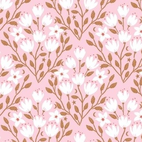 Grandmillenial Floral on pink