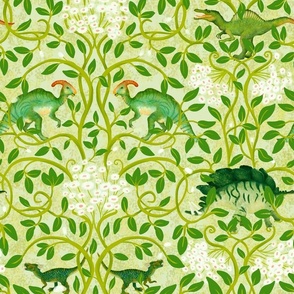 Dino Vine - spring green (medium)