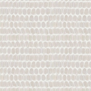 White abstract pebbles for light coastal wallpaper