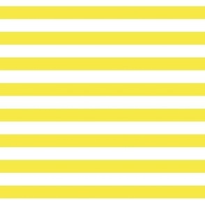 Stripe Yellow and White