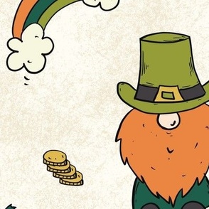 St Patrick’s Pattys Leprechaun Gnomes Green Irish Ireland kids- v large scale