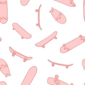 pink skateboards