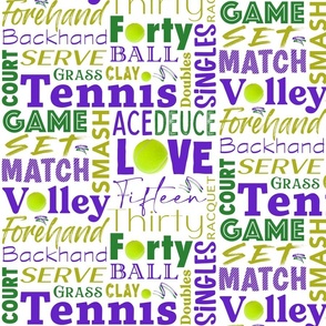 Tennis (the language of LOVE!)