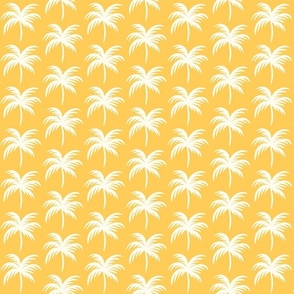 Palm trees - yellow reverse