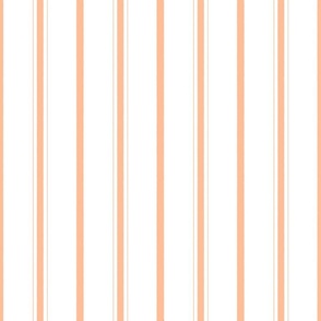 Stripes in Peach Fuzz
