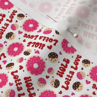 Small Scale Whole Lotta Love Valentine Donut Holes and Hearts