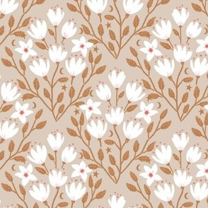   Grandmillenial Floral on beige