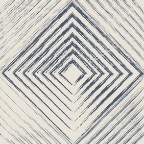 Wood effect rhomboidal wallpaper design