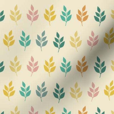 Pattern with Leaves - small