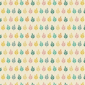 Pattern with Leaves - small