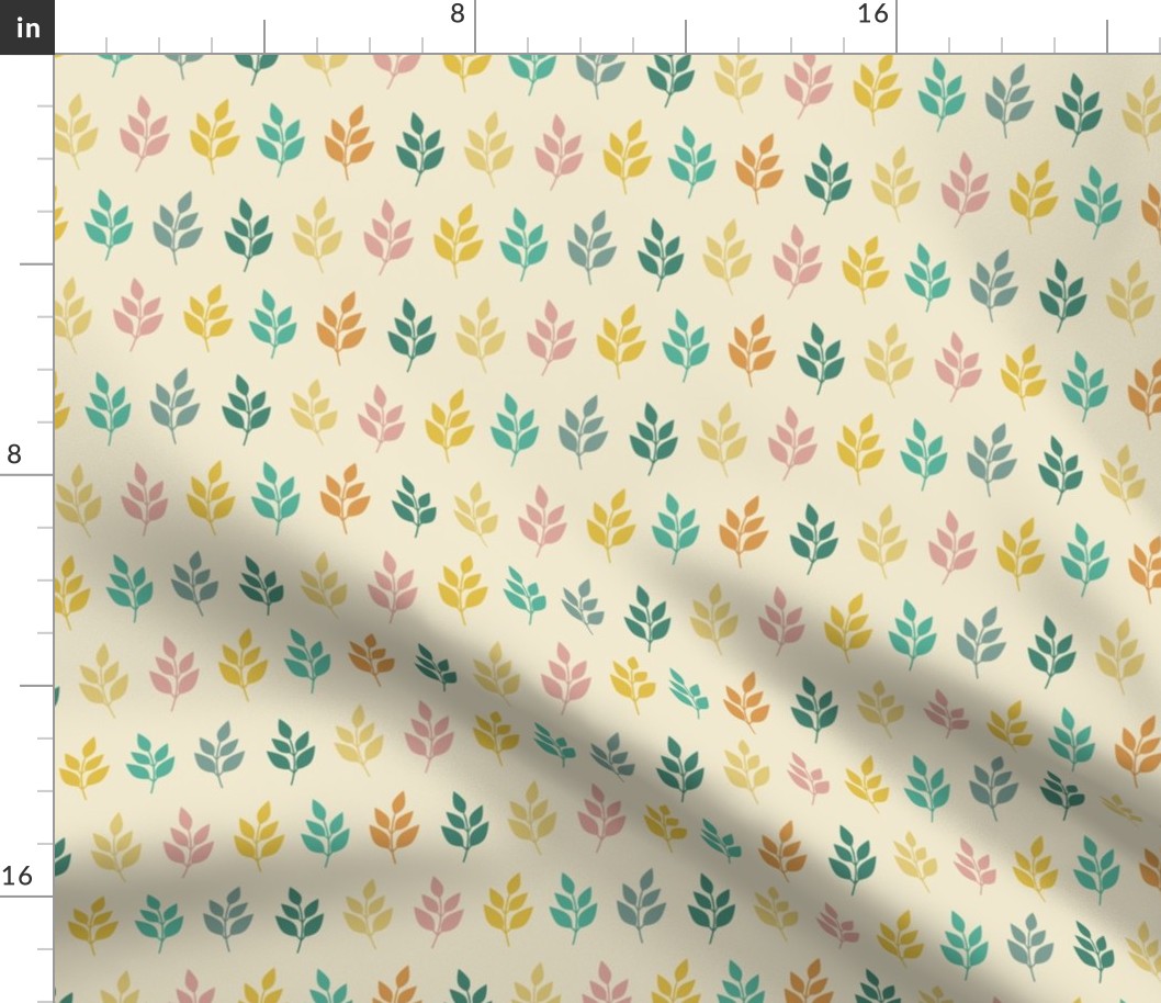 Pattern with Leaves - small