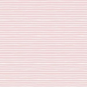 Pink and White Messy Stripes